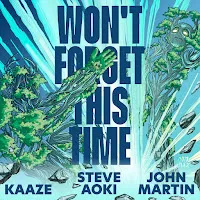 Steve Aoki — Won't Forget This Time Ft. John Martin (Feat. John Martin) Ft Kaaze & John Martin — обложка